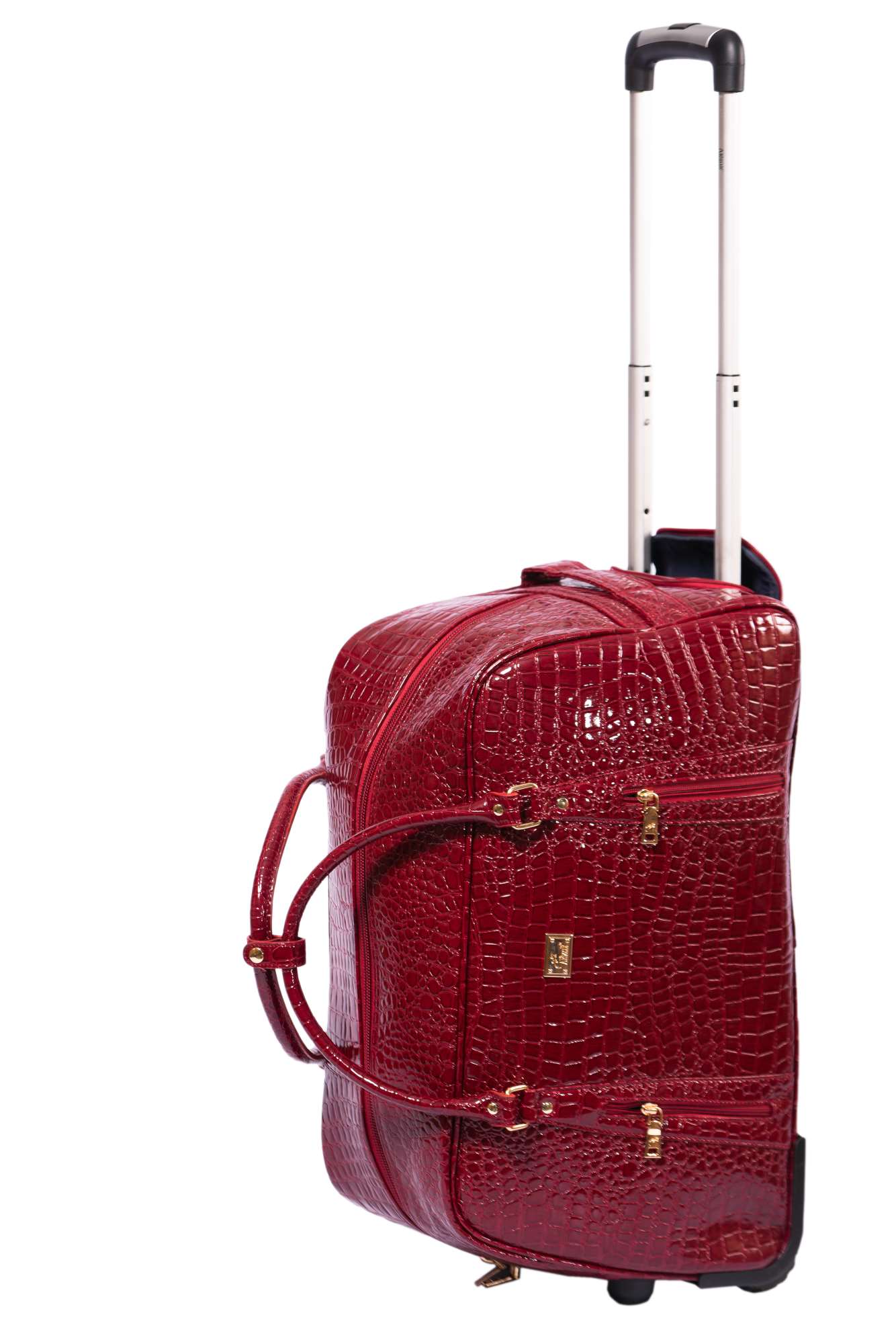 Alezar Carry-On Roller Bag Red 25"